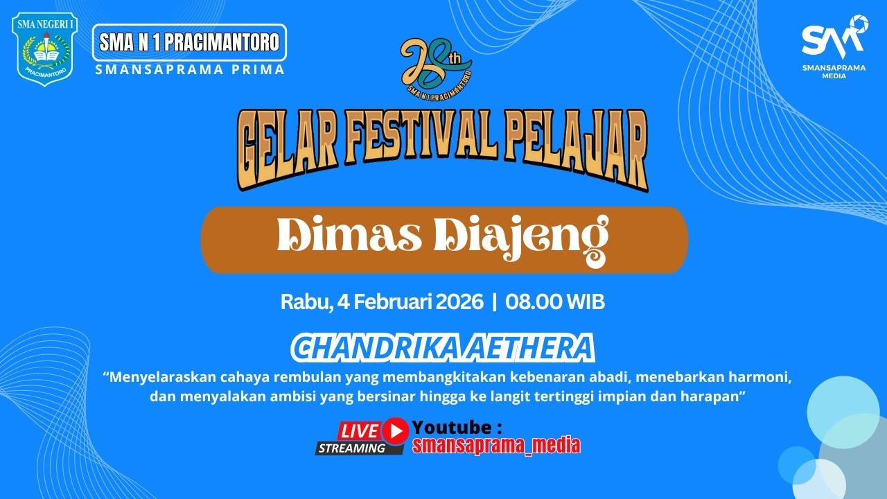 🔴📡 Candrika Aethera  -  Dimas Diajeng SMA Negeri 1 Pracimantoro