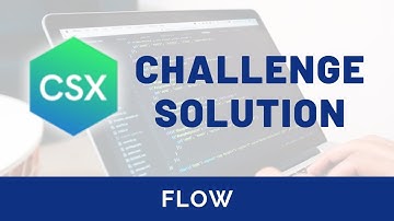 CSX Challenge Solution: flow (CSX Recursion Unit)