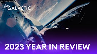 Virgin Galactic: 2023 Year In Review