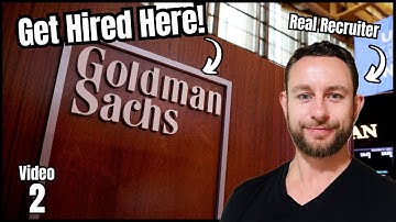 Goldman Sachs Behavioral Interview Questions and Answers - How to Get Hired at Goldman Sachs