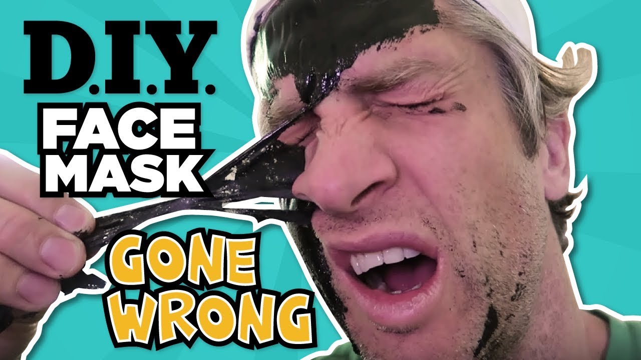 DIY Face Mask GONE WRONG // Penn's painful face peel YouTube