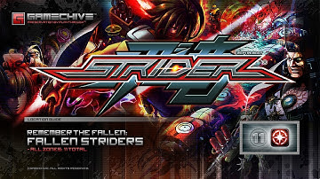 Strider [2014] (Remember the Fallen: All Fallen Striders, 11 Total) PS4 Gamechive