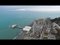 Durres from the Sky Albania Drone Aerial Movie Video