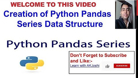 Creation of Series in pandas python | Series data structure |  IP CBSE | Numpy Array Vs Series |