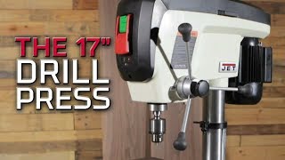 Видео JET 17" Drill Press Overview (by JET Tools) (автор: Craft Supplies USA)