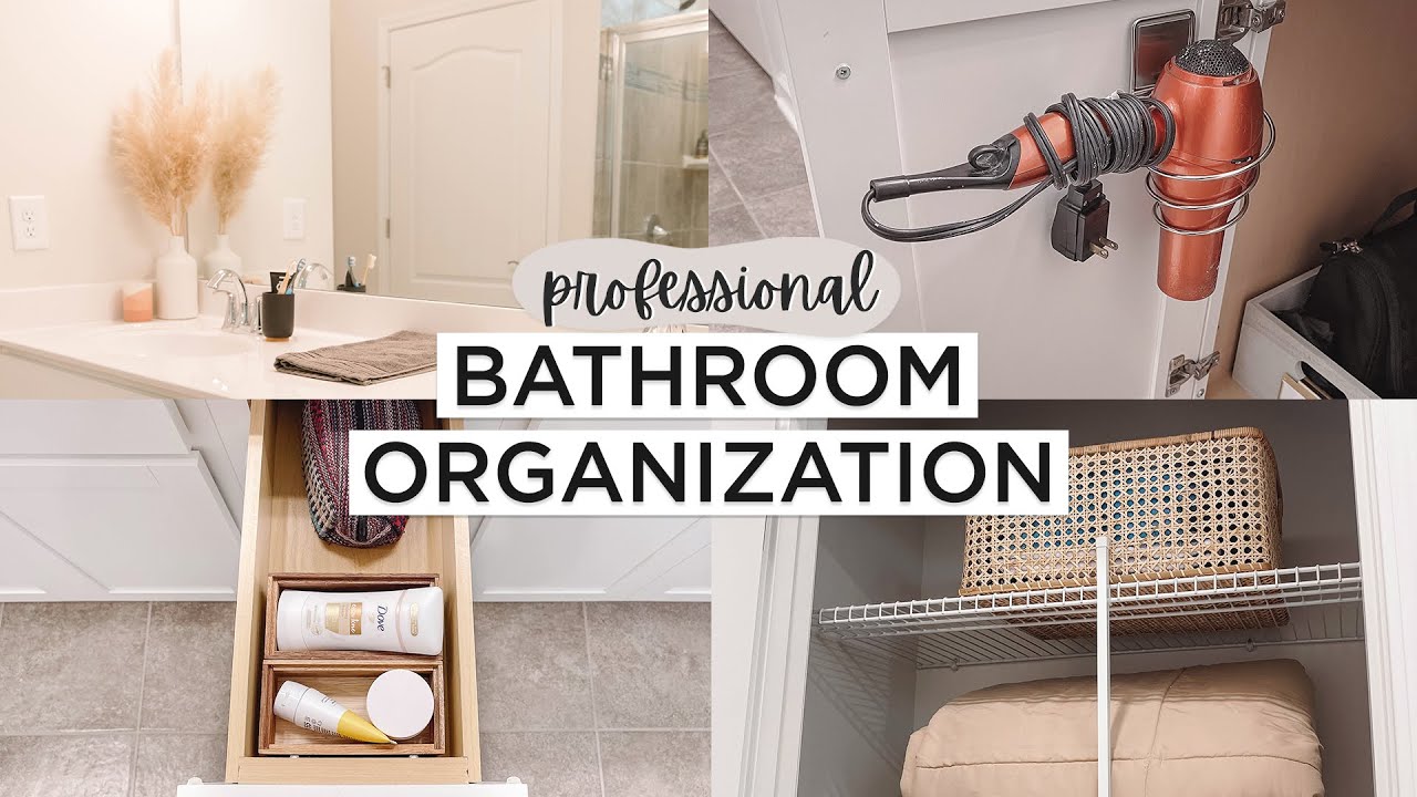 Bathroom Organization Tips and Tricks