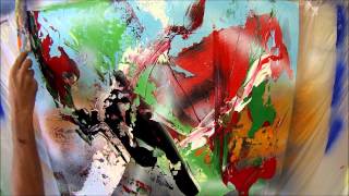 Learn To Paint Abstract Painting While Searching For Direction (HD). By Jan van Oort