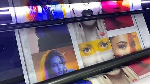 Yaselan 2.2m double sided uv printer with industrial printhead G6