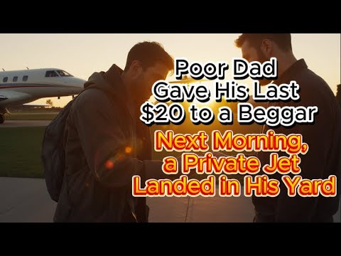Poor Dad Gave His Last $20 to a Beggar—Next Morning, a Private Jet ...