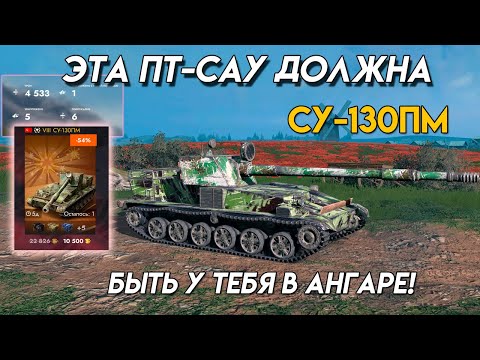 Видео: Су-130 ПМ УНИКАЛЬНЫЕ ЭМОЦИИ ОТ ИГРЫ НА ПТ В TANKS BLITZ