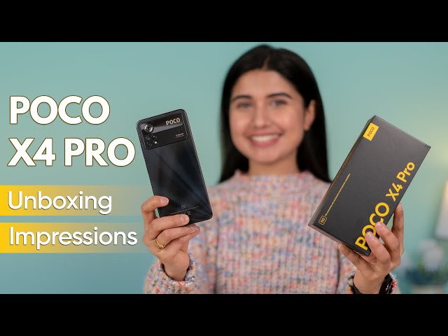 Xiaomi POCO X4 Pro  Unboxing en español 