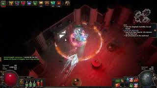 [PoE 3.20] Jugg RF infinite Heist, Level 64, +136% movement speed