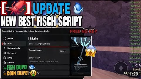 [UPD] Roblox Fisch Script |Speed Hub X| No Key - Auto Fish,