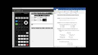 Tips for TI Technology: Polynomial Root Finder and Simultaneous Equation Solver App for the TI-84 + screenshot 2