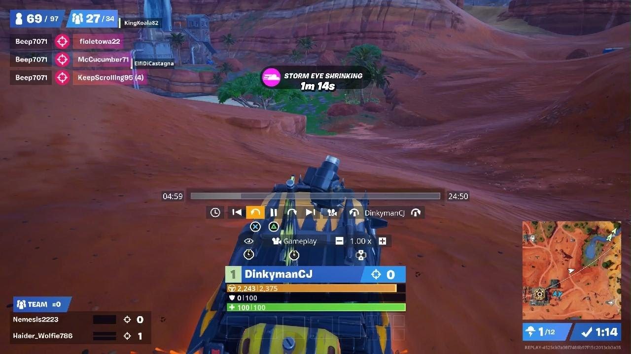 Me (Charley Gray) and Christopher Jackson playing fortnite on PS5 - YouTube