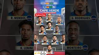CAPE VERDE MAKE HISTORY 1 vs1 ESPAÑA WORLD CUP 2026 #worldcup #españa #europe #capeverde
