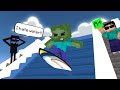 PRO SURFING CHALLENGE WITH MONSTER SCHOOL FUNNY ANIMATION