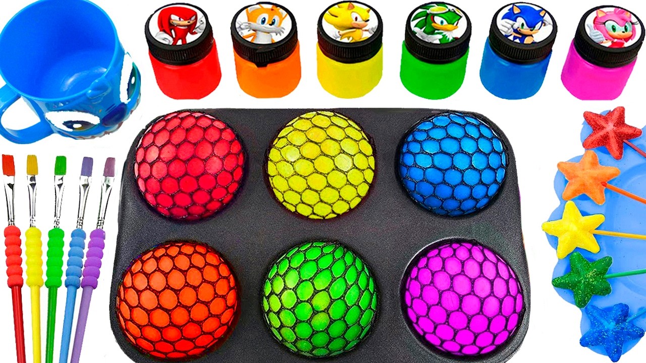 Satisfying Video l DIY How To Make AMAZING Crazy Candy Sprunki Lollipops Mixing Kinetic SAND ASMR