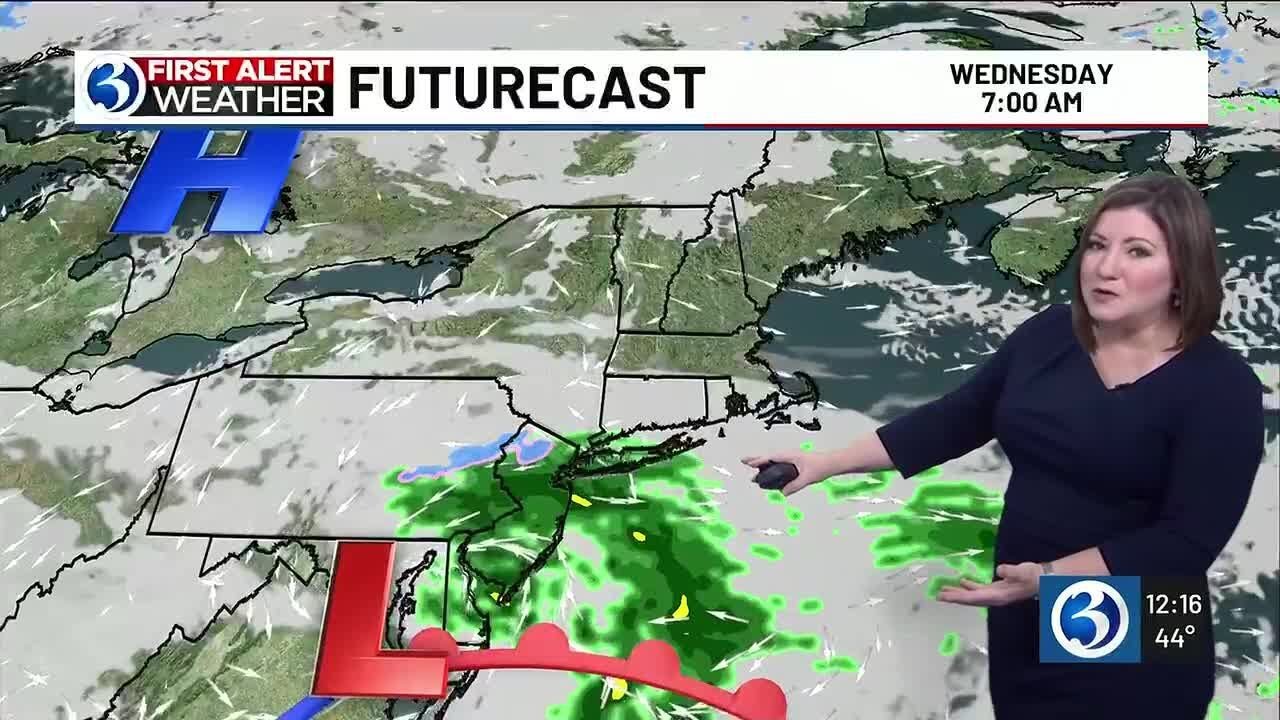 FORECAST: Breezy, but not as windy today - YouTube