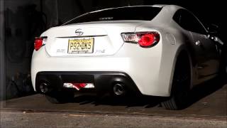 Perrin 3" Cat-Back Resonated/ Non-Resonated Comparison For FR-S/BRZ