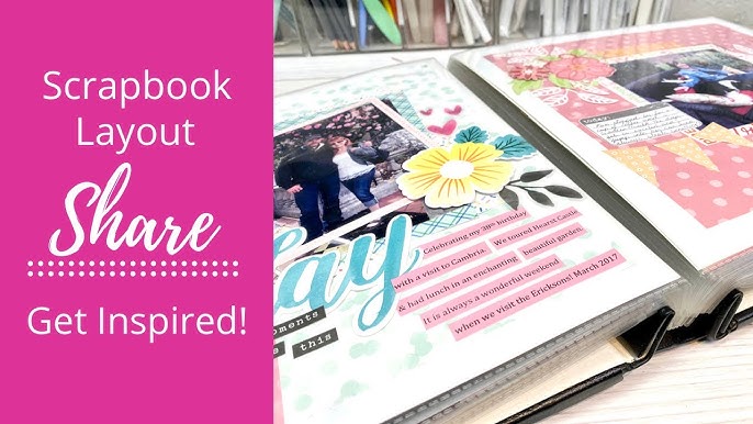 Obsessed with the outcome🫶🥹 #scrapbook #scrapbooking #boyfriend #gif, scrapbook flip tutorial