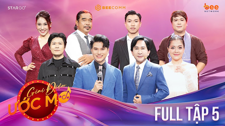 GIAI ĐIỆU ƯỚC MƠ Tập 5: Nguyễn Văn Chung, Thanh Ngọc rưng rưng trước câu chuyện truyền cảm hứng