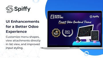 Spiffy Odoo Backend Theme - UI Enhancements for a Better Odoo Experience