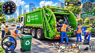 Garbage Truck Simulator 2026 - City Road Garbage Dumper Truck Games - Android Gameplay screenshot 3