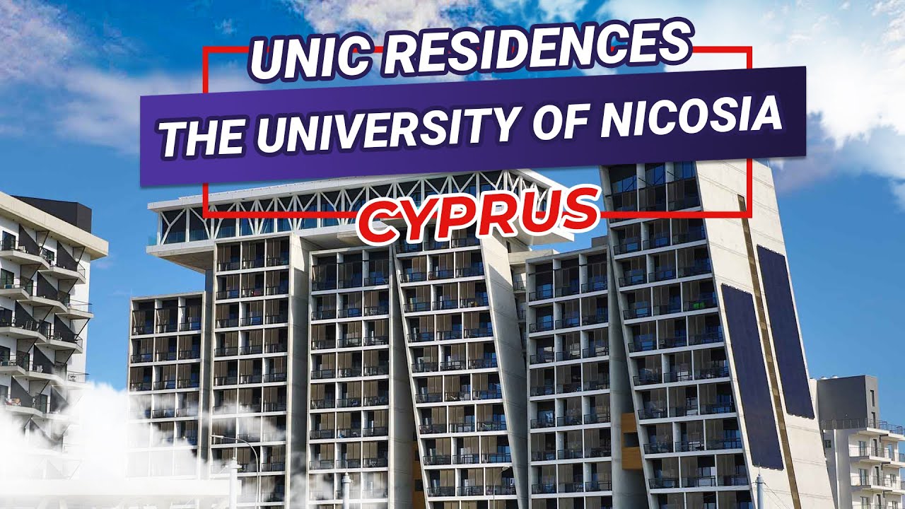 The University of Nicosia. Residences of the UNIC. Education in Cyprus.