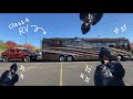 학기도중 버스캠핑카 타고 미국 여행 Traveling in an RV in middle of the semester - RVvlog #1