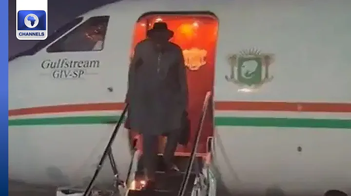 Jonathan Returns To Nigeria After Being Trapped In Coup Hit Guinea Bissau