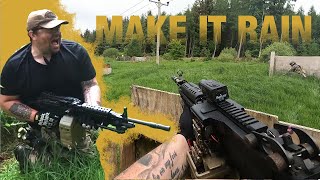 MK48 airsoft GPMG Unleashing Havoc! - Royal Huntsman