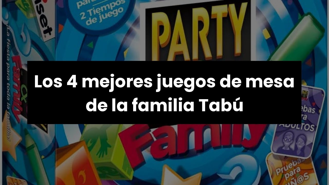 Tabú Juego de mesa, juego de adivinanzas para familias y niños de 13+, 4 o  más jugadores