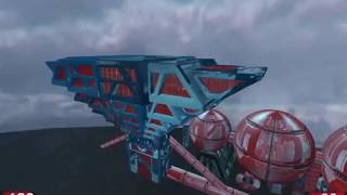Unreal Tournament 3 [UT 3] map CTF-Aquarsenal (Moloch Pack 4)