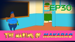 Makarao behind the scenes ep #.30  How Koplo Kosgei picks a chalk in a classroom in Moho screenshot 5