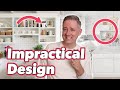 Impractical Furniture and Home Decor | White Kitchens, Minimalism, Open Shelving and More!