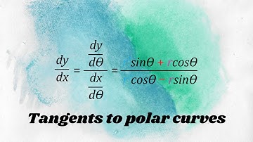 Calculus II: Tangents to Polar curves