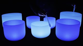 Energy Cleanse  Crystal Singing Bowls 7 Chakra Healing & Alignment  432Hz
