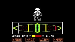 Undertale | GENOCIDE | Sans fight | Attempt 2