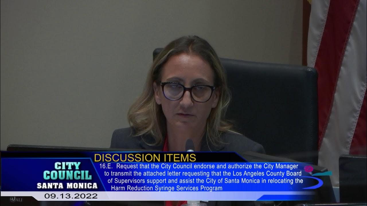 Santa Monica City Council Meeting September 13 2022 YouTube santa-monica-city-council-meeting-september-13-2022-youtube
