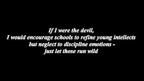 If I Were the Devil - (BEST VERSION) by PAUL HARVEY audio restored - YouTube.flv