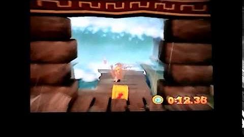 Crash Bandicoot"The Wrath of Cortex". Time Trial.Level.12."Tsunami". 31:10