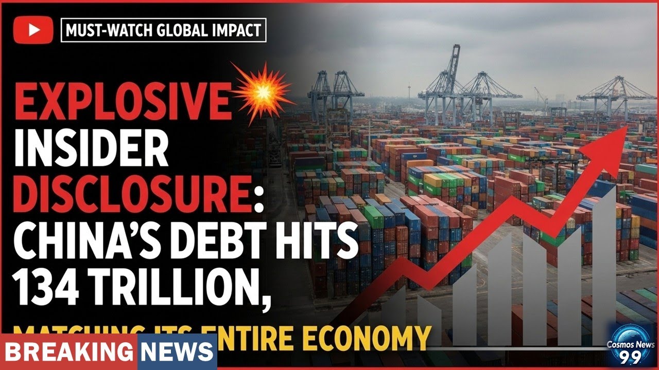 Взрывное разоблачение от инсайдера: государственный долг Китая достиг 134 триллионов долларов, чт...