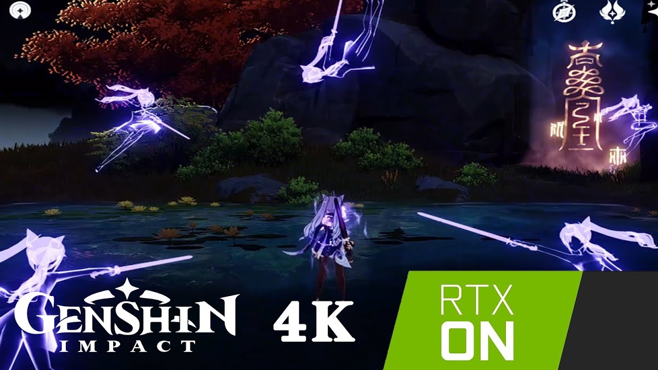 Genshin Impact RTX ON 4K 60Fps YouTube