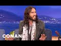 Russell Brand Really Knows That Charlie Sheen Fellow | CONAN on TBS