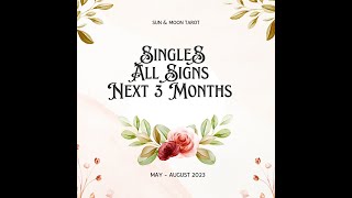 All Signs Singles Next 3 Months May - August 2023 *TIMESTAMPED*
