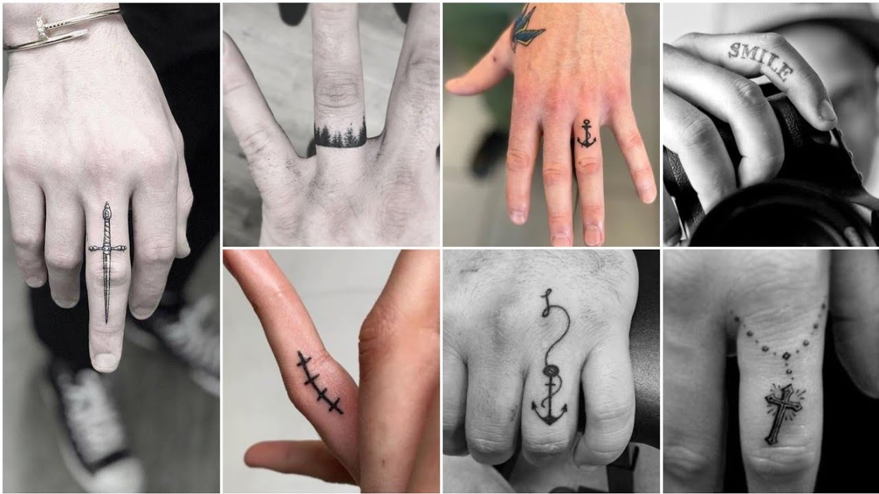 Finger tattoos for men || best tattoos of 2023 #tattoo - YouTube