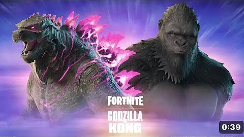 AlexGucci reacts to the Godzilla x Kong Fortnite trailer