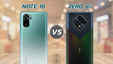 Redmi Note 10 Vs Infinix Zero 8i