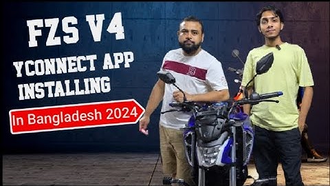 How to connect Y- Connect to Yamaha FZ-S V4  2024